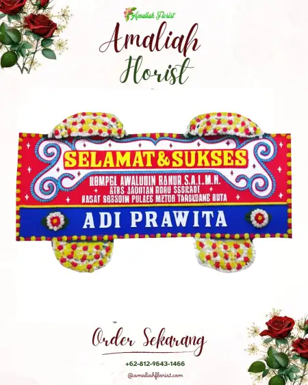 Papan Bunga Ucapan Selamat Meukek